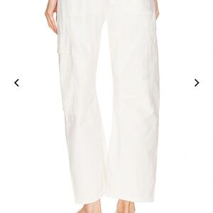 Citizens Of Humanity White Wide Leg Jeans